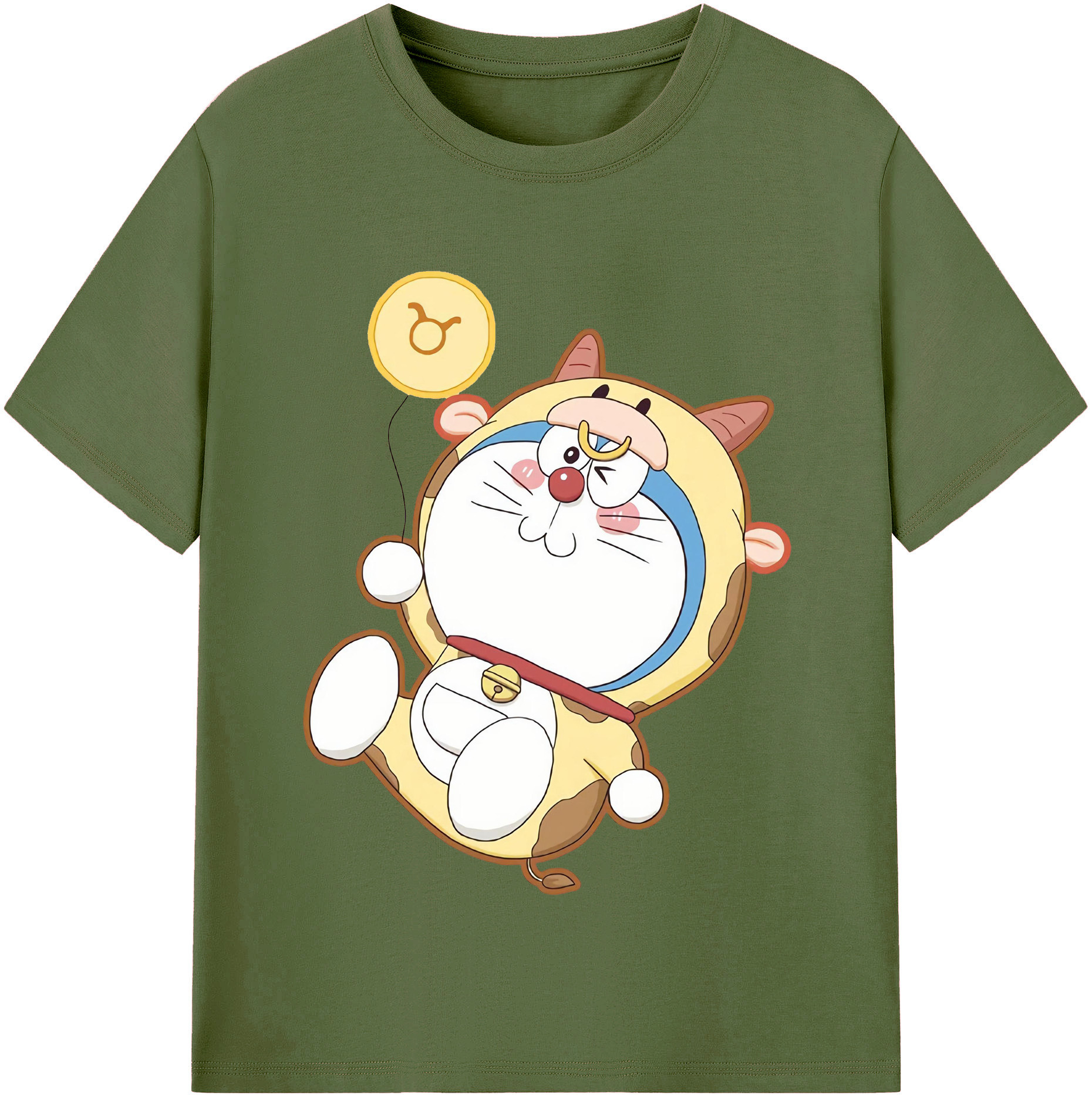 （画像用） ドラえもん Doraemon 綿100％半袖Tシャツ（フロントプリント）